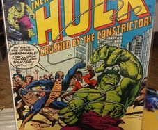 Incredible Hulk #212 1st Constrictor 1977