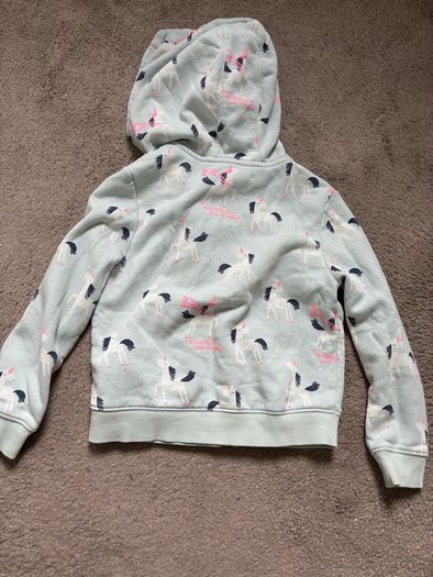 M&S girls hoodie 6/7years