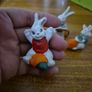 Vintage Ceramic Bunnies x3 Image 2