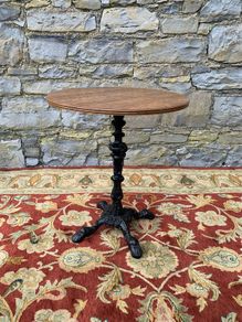 Cast Iron Base Bistro table.