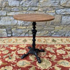 Cast Iron Base Bistro table.