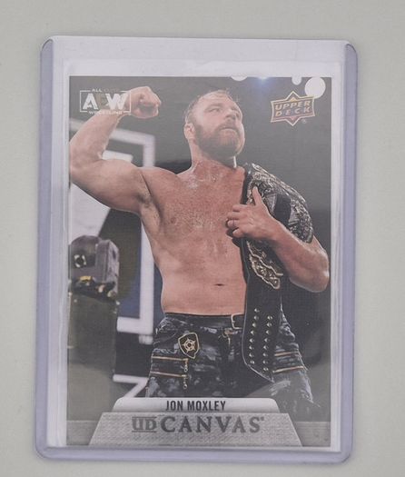 AEW Upper Deck 2021 UD CANVAS Wrestking Trading Card Bundle