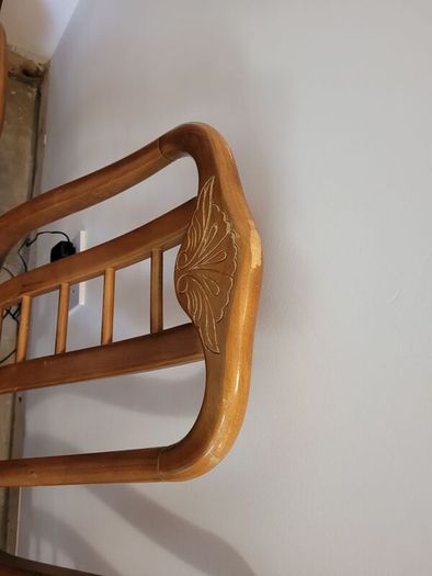 Six quality Hardwood Dining Chairs.