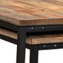 Nesting Coffee Table Set 2 Pieces Solid Reclaimed Teak Image 9