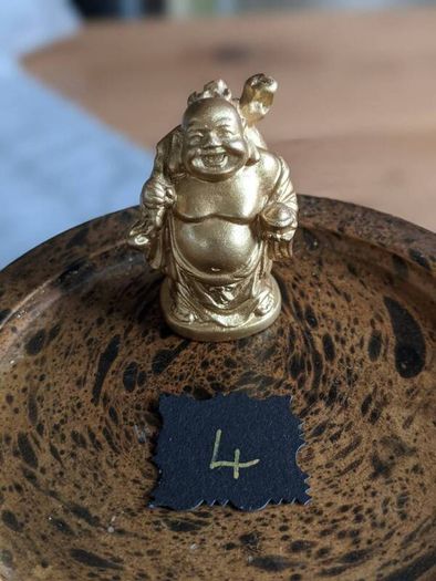 vintage  tiny good luck Buddha