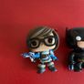 Batman overwatch Funko pops Image 2