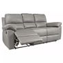 Toby 3 Seater Recliner Sofa - Grey Image 7