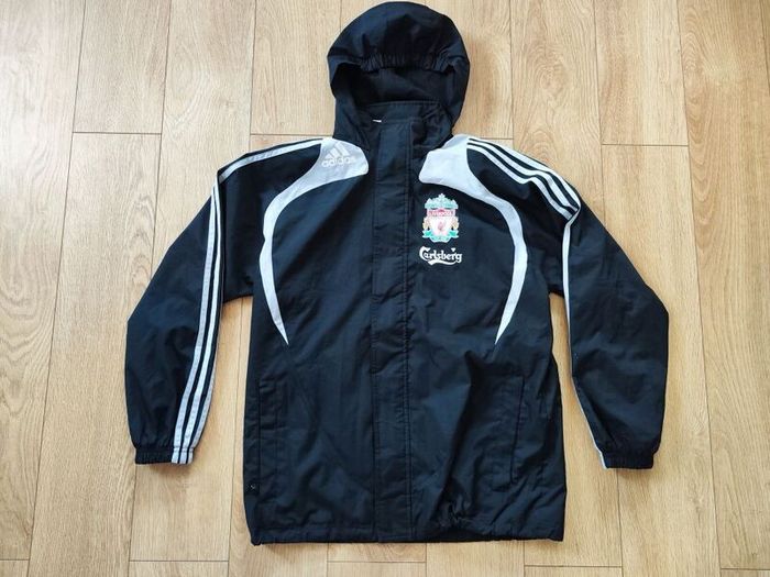 Vintage Adidas Liverpool jacket rain wind jacket UK 32/34