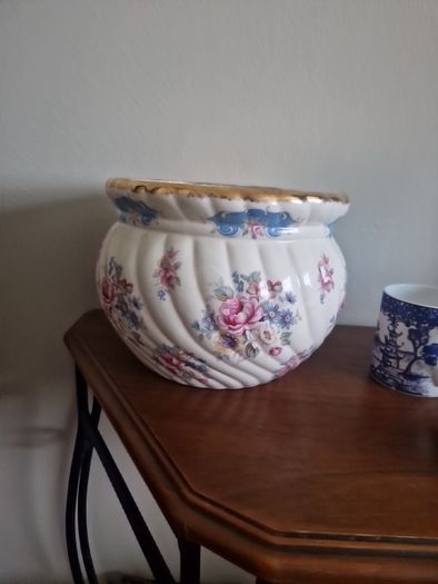 vintage flower pot