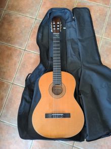 Leonora Guitar,plectrum and Kinsman bag.