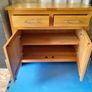 solid oak sideboard/ cabinet Image 3
