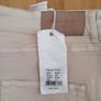 brand new open end jeans size 22 zip fly cream Image 4