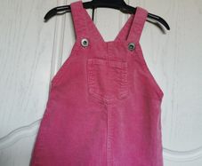 Girl's skirt dungaree 9-12 (NEXT)