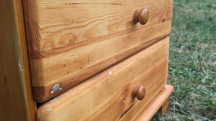 Toy storage, solid wood chest