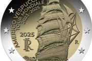Italy 2 Euro Commemorative Coin 2025 - Amerigo Vespucci. Uncirculated.