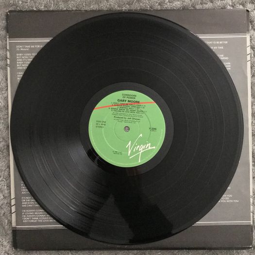 Gary Moore - Corridors of Power (LP) + BBM 'Around the Next Dream (CD)