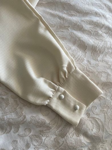 Sister Jane Cream Ruffle Blouse - Size L