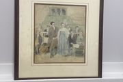 Antique Water Colour in original frame