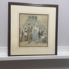 Antique Water Colour in original frame