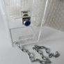 Charity/ Donation/ Suggestion Box/ Tip Container with Lock | Clear Acrylic Image 2