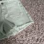 Zara light green denim shorts (9/134) Image 2