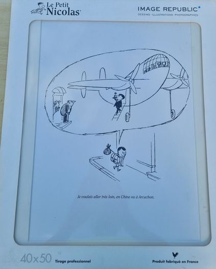 Official collector's poster from the Le Petit Nicolas series by Image Republic.