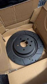 370z Dimpled and Grooved Discs - New