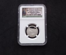 United States : Great Smoky Mountains " Early Releases " 2014 Quarter Dollar , PF 70