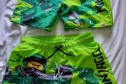 Lego Ninjago shorts 2x swim suit