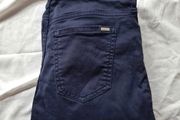 Armani j10 cotton pants size 29/29 zip fly navy in excellent condition