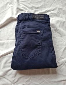 Armani j10 cotton pants size 29/29 zip fly navy in excellent condition