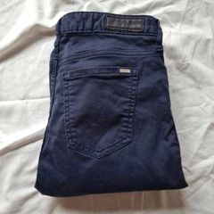 Armani j10 cotton pants size 29/29 zip fly navy in excellent condition