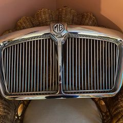 Vintage MG Magnette Chrome Radiator Grille