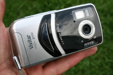 Vivitar Vivicam 4100 4.0MP Compact Digital Camera Black Tested