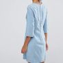 Warehouse Denim Ocean Fit & Flare dress Size 10 BNWT Image 4