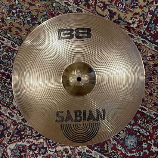 Sabian 16" B8 Thin Crash Cymbal