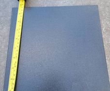 Black porcelain tiles