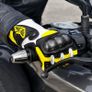 Premium Genuine Leather Motorcycle Riding Gloves Winter Touring & Sports Bike Gloves Image 6