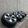 Genuine Audi A3/S3 Polygon 18" Alloy Wheels - Michelin P5/Dunlop Tyres Image 2