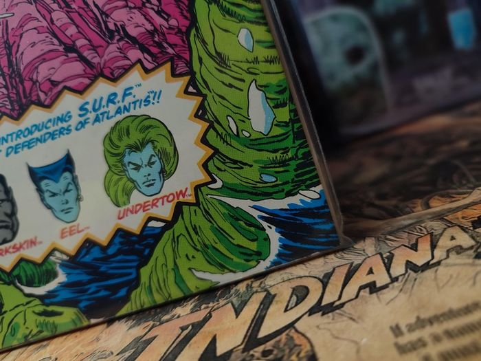New Mutants Annual ! Issue #5 ! Atlantis Attacks ! Copper Age Comic from 1989 ! by Marvel !