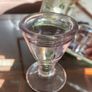 Antique Victorian 19th Century Glass Ice Cream Penny Lick or Deception Glass Image 10