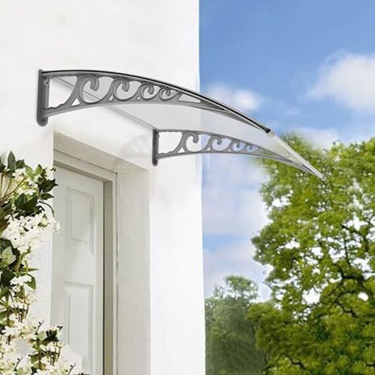 FRONT DOOR CANOPY  Outdoor Awning, Rain Shelter for Back Door, Porch, Patio, Window