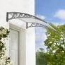FRONT DOOR CANOPY  Outdoor Awning, Rain Shelter for Back Door, Porch, Patio, Window Image 8