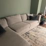 L left hand side DFS large sofa Image 4