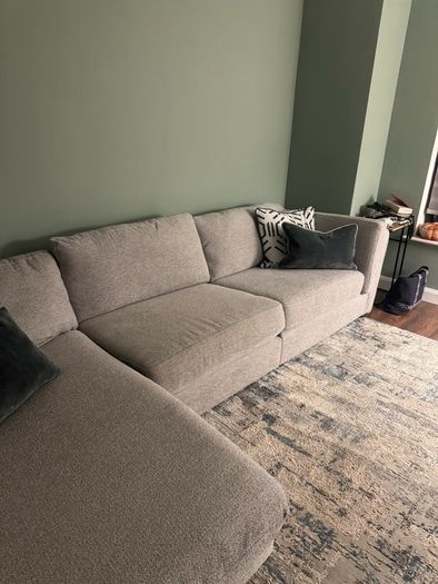 L left hand side DFS large sofa