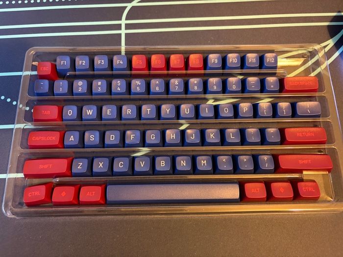Captain America Keycaps
