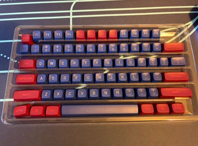 Captain America Keycaps
