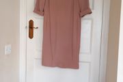 Hobbs Dusky Pink Wool Dress