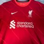 Liverpool Shirt Mens L Red Home 2021/22 Football Nike Dri-Fit DB2560-688 VGC Image 4