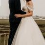 Detachable wedding dress sleeves Image 2